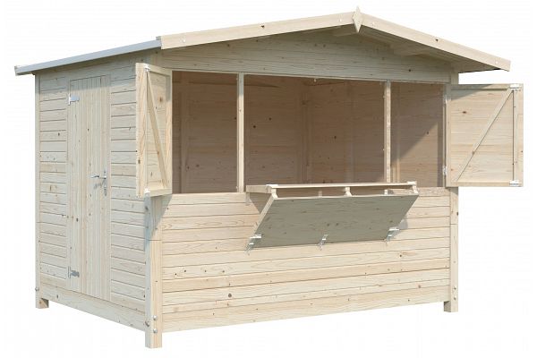 Verkaufsstand Schnell-Auf-Kiosk klappbar, Abbildung 2