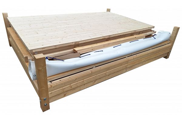 Verkaufsstand Schnell-Auf-Kiosk klappbar, Abbildung 3