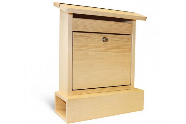 Geschenkidee Holz-Briefkasten "Flachdach", Abbildung 2