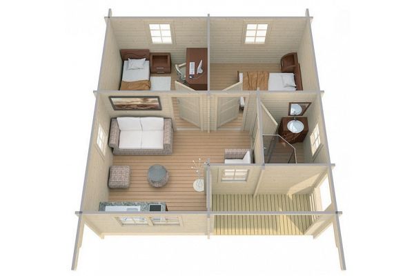 Ferienhaus Odenwald, Abbildung 2