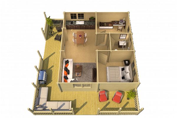 Ferienhaus Tennessee, Abbildung 2