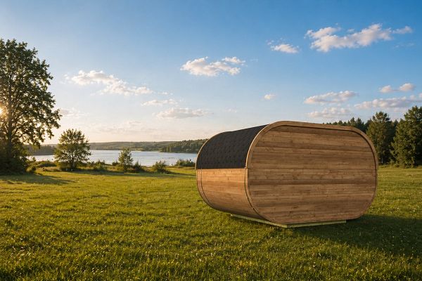 Ferienhaus Thermoholz Camping-Fass, Abbildung 2