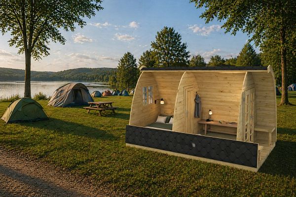 Ferienhaus Camping Pod Gizeh 2, Abbildung 3