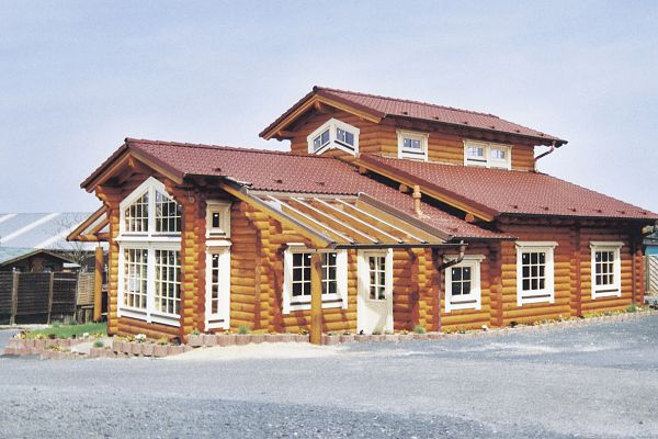 Rundholz Blockhaus Tessin, Abbildung 6