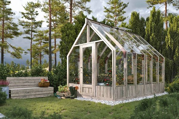 Geräteschuppen Naturefood Gewächshaus, Abbildung 2