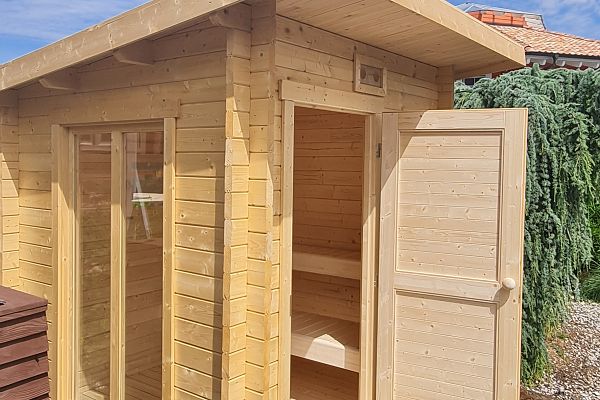 Außensauna Saimaa Gartensauna, Abbildung 3