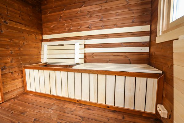 Außensauna Thermoholz-Sauna eckig - anschlussfertig!, Abbildung 7