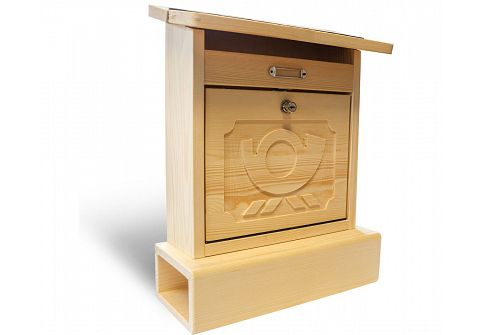 Holz-Briefkasten 