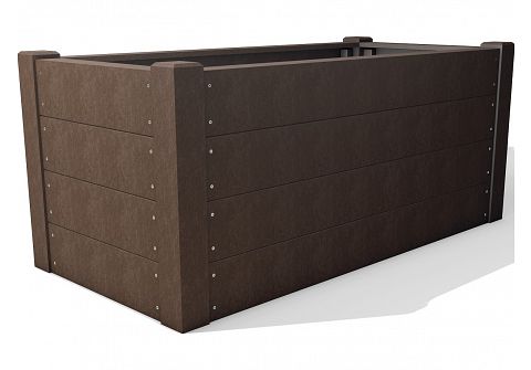 Hochbeet Terra 2 aus Recycling-Kunststoff