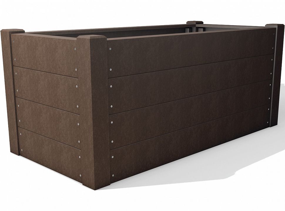  Hochbeet Terra 2 aus Recycling-Kunststoff