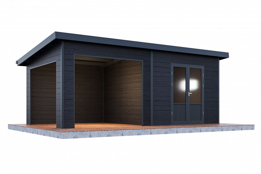Gartenhaus Nice'n'Easy SD-2 - Modern Look 2.0