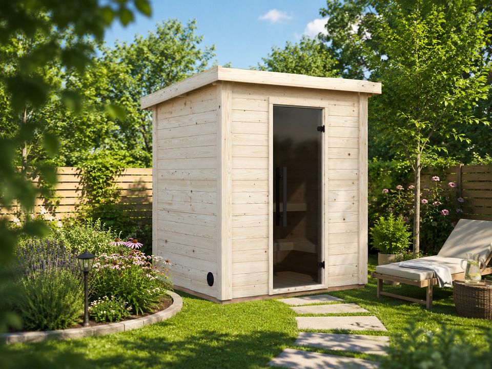 Außensauna Design Sauna Midi