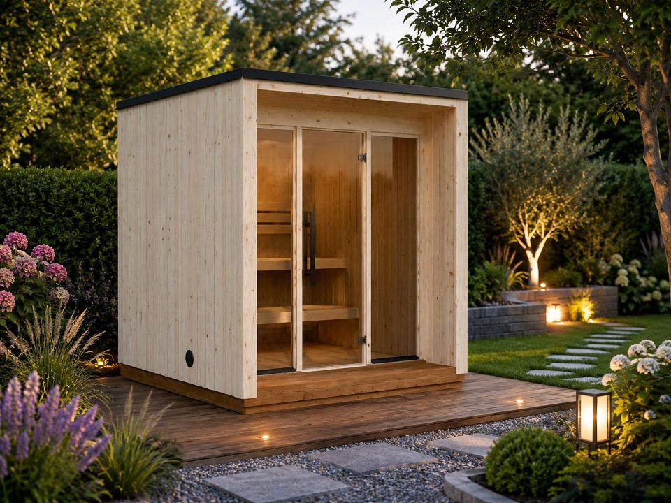 Außensauna Design Sauna Eco