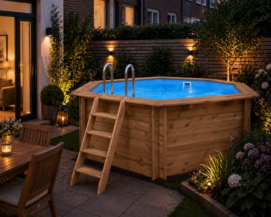 Holzpool Teneriffa