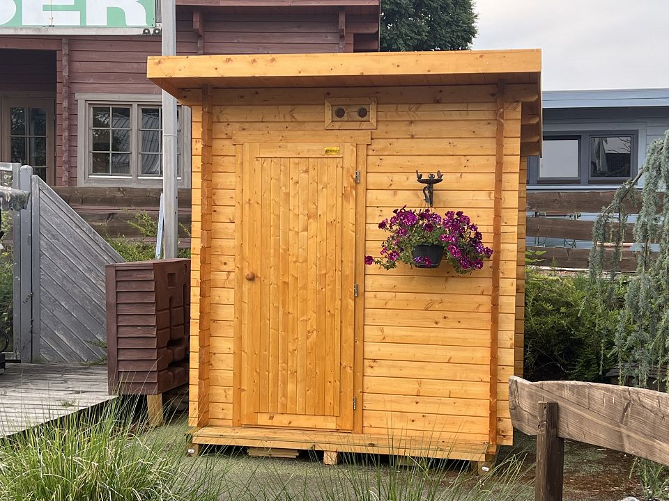 Außensauna Saimaa Gartensauna