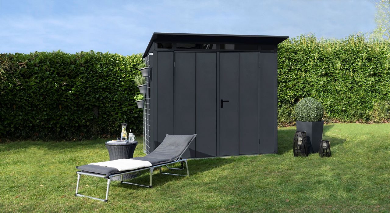 Geräteschuppen Berry Pultdach Modern - Typ 1