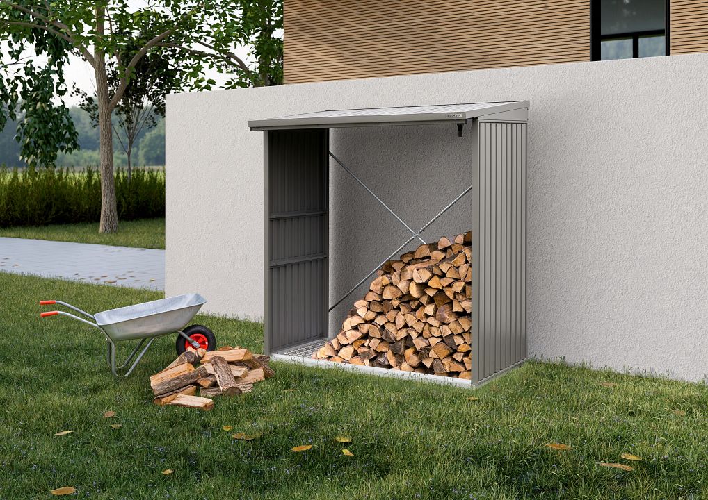 Gartenmöbel Berry Kaminholzregal Classic Typ 2