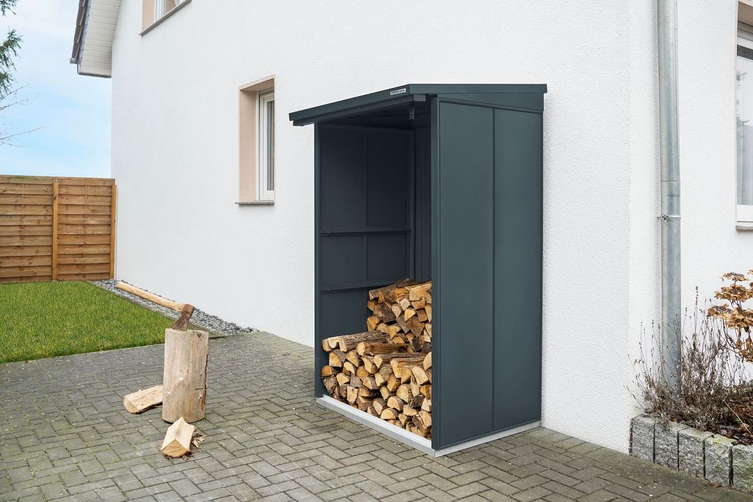Gartenmöbel Berry Kaminholzregal Modern Typ 2