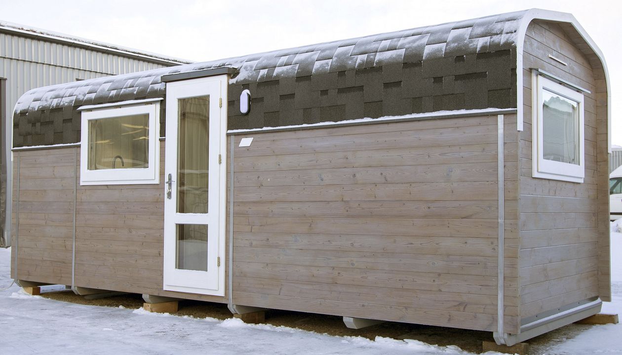 Tiny Haus Wood Castle 1