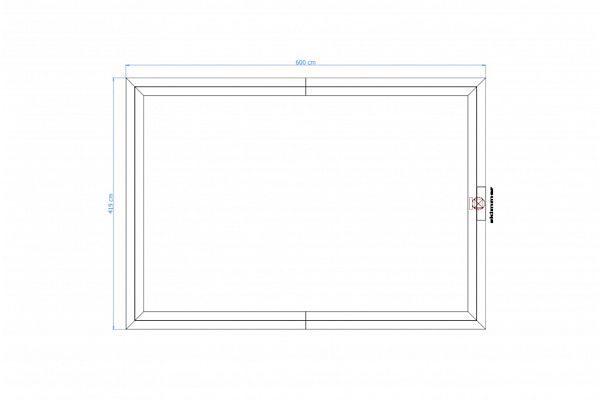 Holzpool La Gomera, Grundriss 1