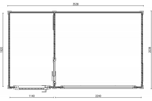 Gartenhaus und Gerätehaus Flachdach Pultdach Smaragd kaufen
