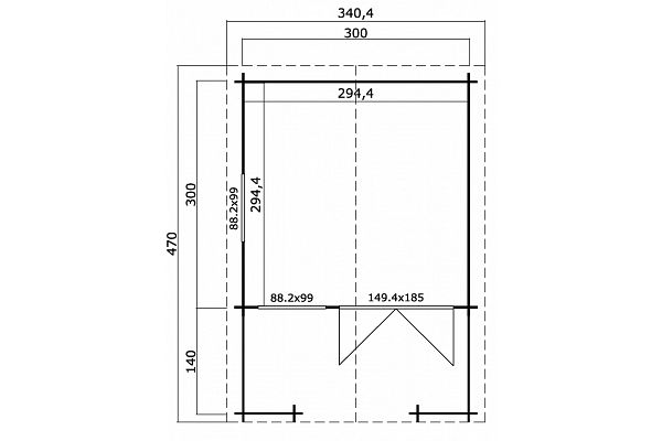 Budget Line Lola 2, Grundriss 1