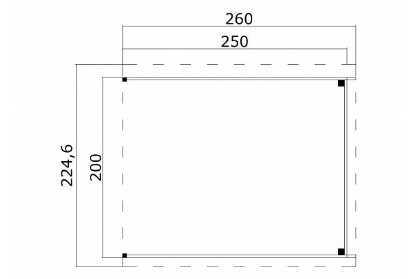 Budget-Line Zambezi Anbau, Grundriss 1